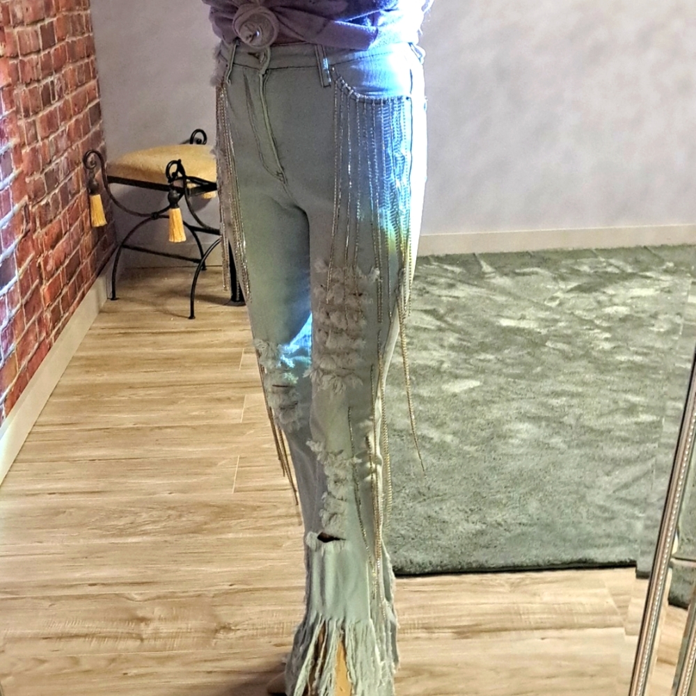 Cowgirl Barbie Rinestone Jeans